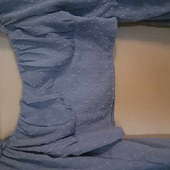 Shein shirt size extra small. Color is gray and is a sheer material. - Picture 2 of 6